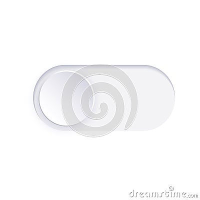 Toggle button icon Vector Illustration