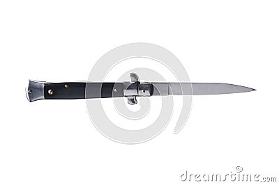 Switchblade Knife Stock Photo