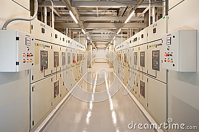 Switchgear Stock Photo