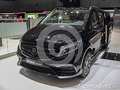 Switzerland; Geneva; March 9, 2019; Brabus business; The 89th International Motor Show in Geneva from 7th to 17th of March, 2019 Editorial Stock Photo