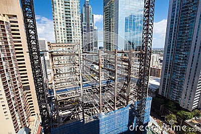 Sydney Building Construction Stock Photo