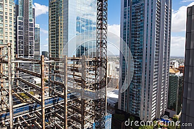 Sydney Building Construction Stock Photo