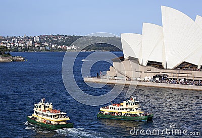 Sydney Ferry-Boats Editorial Stock Photo