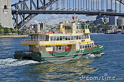 Sydney Ferry Scarborough Editorial Stock Photo