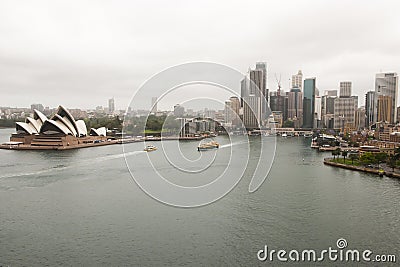 Sydney Harbor - Australia Editorial Stock Photo