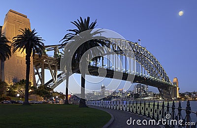 Sydney Harbor Bridge - Australia Editorial Stock Photo