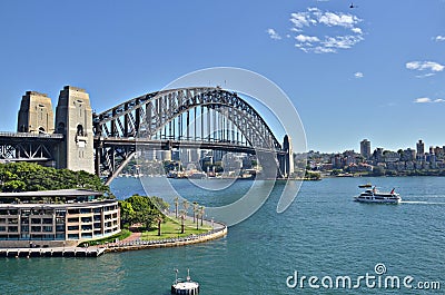 Sydney Harbor Bridge Stock Photo