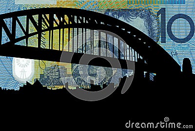 Sydney Harbour Bridge Stock Photo