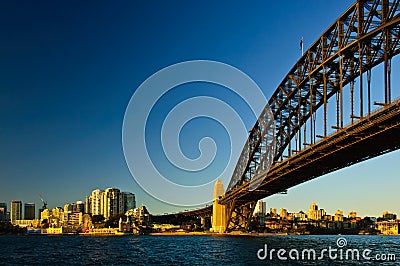 Sydney Harbour Bridge Stock Photo