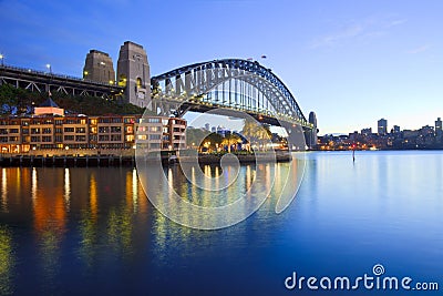 Sydney Harbour Bridge Stock Photo