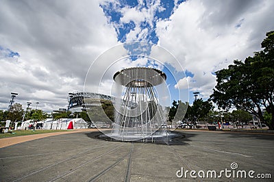 Sydney Olympic Torch Editorial Stock Photo