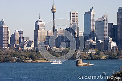 Sydney Skyline Stock Photo
