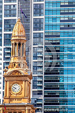 Sydney skyscrapers, Australia Stock Photo