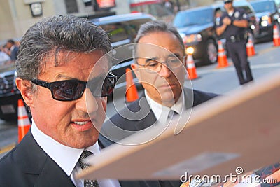 Sylvester Stallone Editorial Stock Photo