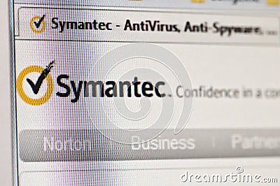 Symantec Editorial Stock Photo