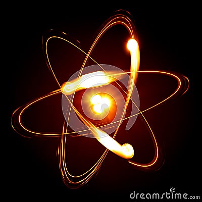 Atom Stock Photo