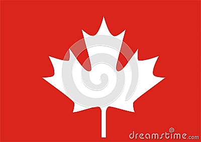 Symbol canada Stock Photo