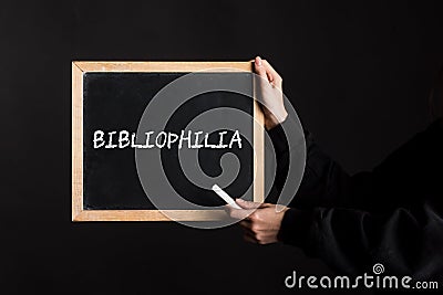symbol for library, book readers and bibliophilia Stock Photo