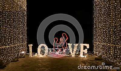 Symbol of love Stock Photo