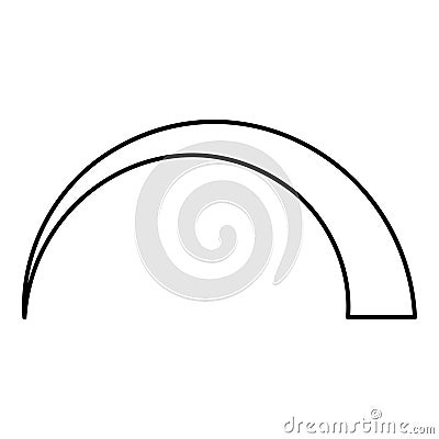 Symbol regulation handle variation value regulating sign regulate level concept tuning contour outline line icon black color Cartoon Illustration