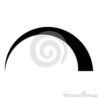 Symbol regulation handle variation value regulating sign regulate level concept tuning icon black color vector illustration image Vector Illustration