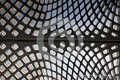 Symmetric buildings Stock Photo