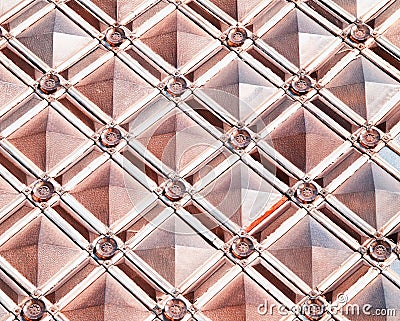 Symmetric varitone pattern texture background Stock Photo