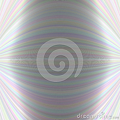 Symmetrical abstract motion background from thin curved lines - vector design Vector Illustration