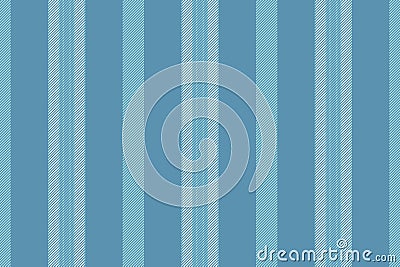 Symmetry fabric vector vertical, internet texture background stripe. Effect seamless pattern textile lines in cyan and light Vector Illustration