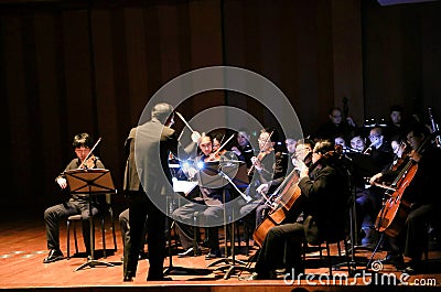 Symphony Orchestra Editorial Stock Photo