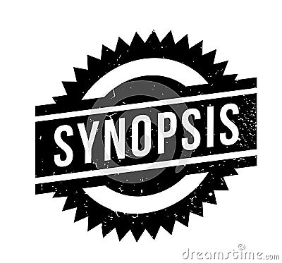Synopsis rubber stamp Vector Illustration