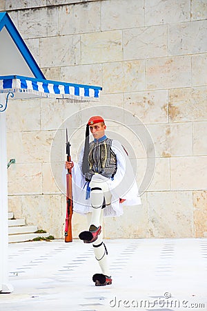Syntagma Square Editorial Stock Photo