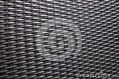 Synthetic rattan texture weaving background Stock Photo