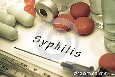 Syphilis Stock Photo