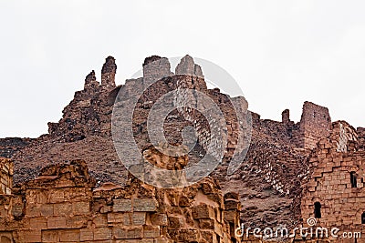 Syria - Halabia, Town of Zenobia Stock Photo