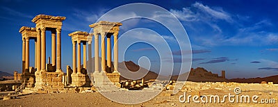 Syria . Palmyra. Stock Photo