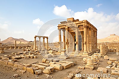 Syria - Palmyra (Tadmor) Stock Photo