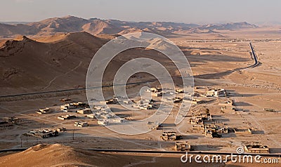 Syrian landscape Stock Photo