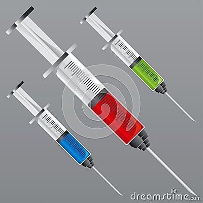 Syringe 1 Vector Illustration