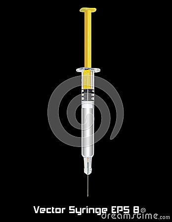 Syringe. Vector Illustration