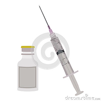 Syringe Vector Illustration