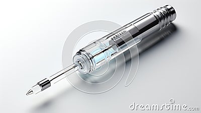 Syringe innovation isolated Stock Photo