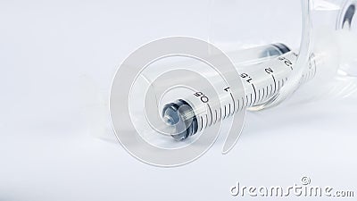 Syringe medicine Stock Photo