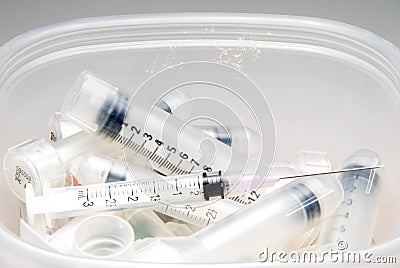 Syringes Stock Photo