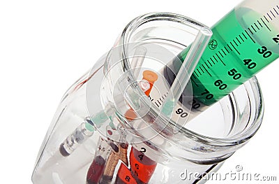 Syringes Stock Photo