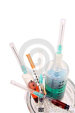 Syringes Stock Photo