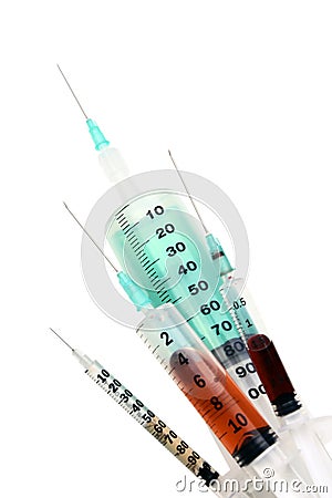 Syringes Stock Photo