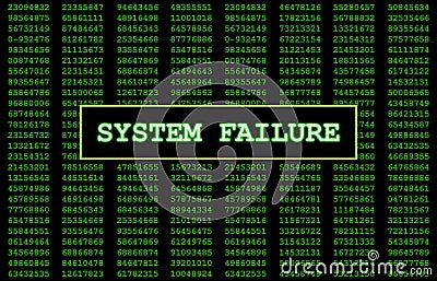 System Failure Stock Photo