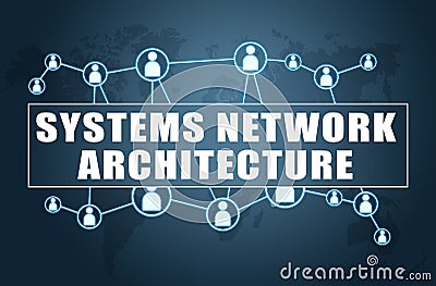 Systems Network Architecture Stock Photo