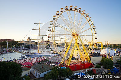 The Tall Ship Races in Szczecin Editorial Stock Photo